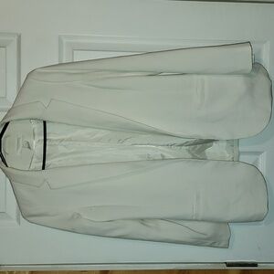 H & M white blazer